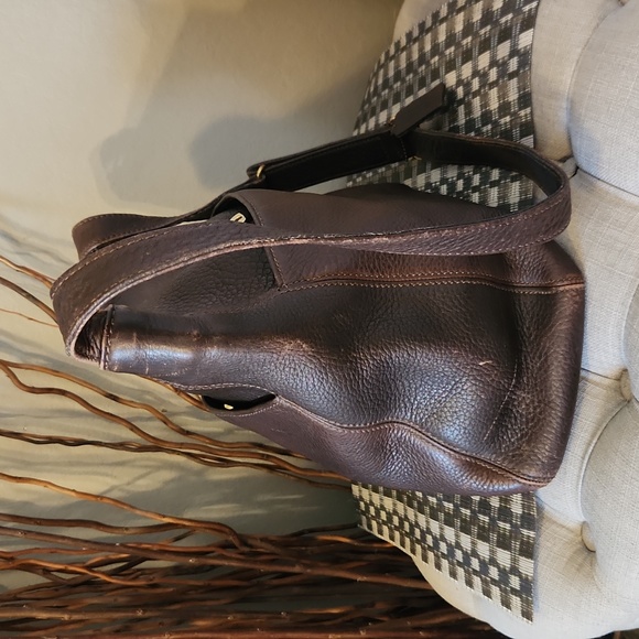 Coach Brown Leather Shoulder Bag - Picture 10 of 13